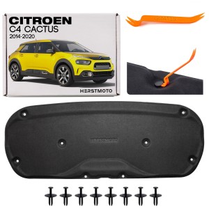 CITROEN C4 CACTUS 2014-2020 WYGŁUSZENIE MASKI ZE SPINKAMI 9801736880