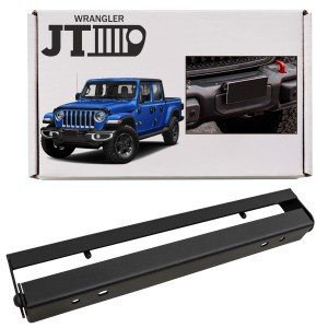 JEEP GLADIATOR JT UCHYLNE STALOWE MOCOWANIE TABLICY POD WYCIĄGARKĘ