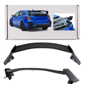 HONDA CIVIC X 2016-2021 HATCHBACK TYPE-R SPOILER TYLNY CZARNY LAKIEROWANY PIANO BLACK