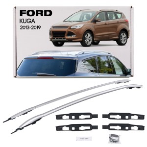 FORD KUGA MK2 II 2013-2019 RELINGI DACHOWE SREBRNE OEM DJ5Z7855100BA