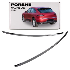 PORSCHE MACAN 95B 2014+ OZDOBNA DOLNA LISTWA KLAPY TYLNEJ