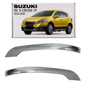 SUZUKI SX4 S-CROSS II JY 2013-2021  CHROMOWANE NAKŁADKI NA LUSTERKA