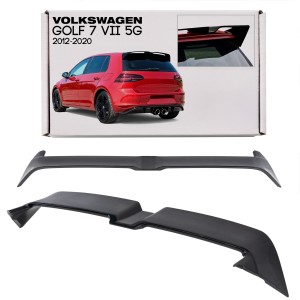 VOLKSWAGEN GOLF 7 VII 5G 2012-2020 SPOILER TYLNY CZARNY LAKIEROWANY PIANO BLACK