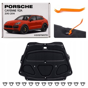 PORSCHE CAYENNE II 92A 2010-2014 PRZED FACELIFTINGIEM WYGŁUSZENIE MASKI 95855683100