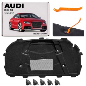AUDI RS5 8T 2010-2015 WYGŁUSZENIE MASKI KOMPLET ZE SPINKAMI 8T0863825H