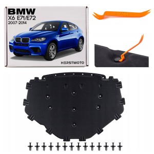 BMW X6 E71/E72 2007-2014 WYGŁUSZENIE MASKI 51487158420