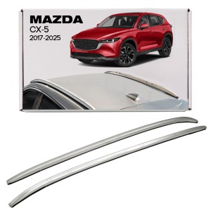 MAZDA CX-5 II KF 2017-2025 RELINGI DACHOWE SREBRNE OEM 00008LR09