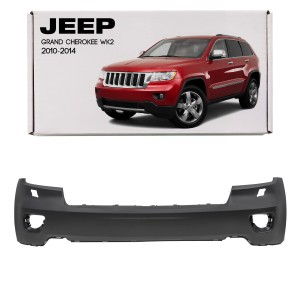 JEEP GRAND CHEROKEE IV WK2 2010-2014 PRZED LIFTINGIEM ZDERZAK PRZEDNI GÓRNY BEZ PDC ZE SPRYSKIWACZAMI 68078269AB
