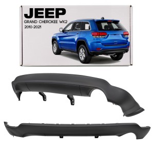 JEEP GRAND CHEROKEE IV WK2 2010-2021 SPOILER TYLNEGO ZDERZAKA POJEDYNCZY WYDECH 68111467AA