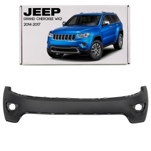 JEEP GRAND CHEROKEE IV WK2 2014-2017 PO FACELIFTINGU ZDERZAK PRZEDNI GÓRNY BEZ PDC 1WL27TZZAC