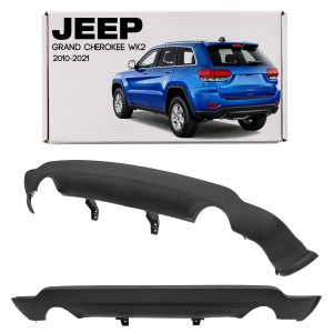 JEEP GRAND CHEROKEE IV WK2 2010-2021 SPOILER TYLNEGO ZDERZAKA PODWÓJNY WYDECH  68111469AA