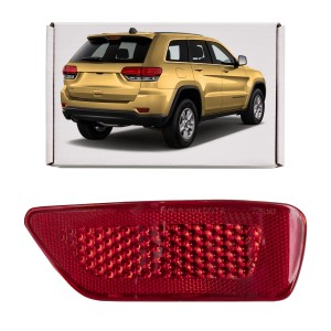 JEEP GRAND CHEROKEE IV WK2 2010-2021 PRAWA ZAŚLEPKA ODBLASKOWA TYLNEGO ZDERZAKA 57010720AC
