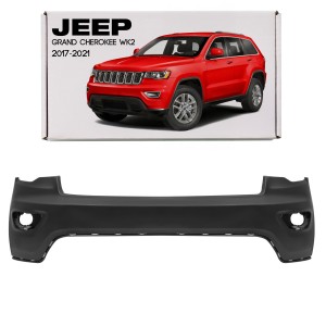 JEEP GRAND CHEROKEE IV WK2 2017-2021 PO DRUGIM FACELIFTINGU ZDERZAK PRZEDNI GÓRNY BEZ PDC BEZ SPRYSKIWACZY 6EB83TZZAA