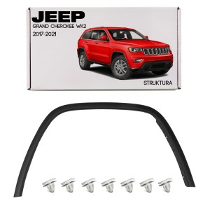 JEEP GRAND CHEROKEE IV WK2 2017-2021 PO DRUGIM FACELIFTINGU LISTWA PRZEDNIEGO BŁOTNIKA PRAWA STRUKTURA 5XT68RXFAC