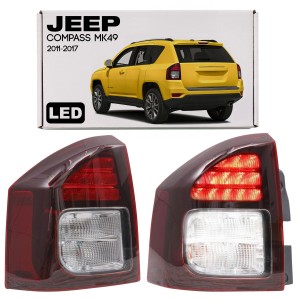 JEEP COMPASS I MK49 2011-2017 PO FACELIFTINGU KAROSERYJNA LAMPA TYLNA LEWA LED 5272909AB