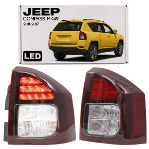JEEP COMPASS I MK49 2011-2017 PO FACELIFTINGU KAROSERYJNA LAMPA TYLNA PRAWA LED 5272908AB