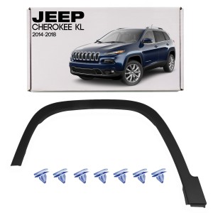 JEEP CHEROKEE V KL 2014-2018 PRZED LIFTINGIEM LISTWA PRZEDNIEGO BŁOTNIKA LEWA 68210315AE