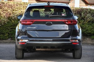 KIA SPORTAGE IV QL 2018-2021 PO FACELIFTINGU LISTWA ZDERZAKA TYŁ CHROM 86688F1500