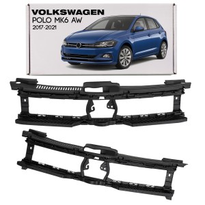 VOLKSWAGEN POLO MK6 VI AW 2017-2021 PRZED FACELIFTINGIEM PAS PRZEDNI MOCOWANIE ATRAPY 2G0805705E