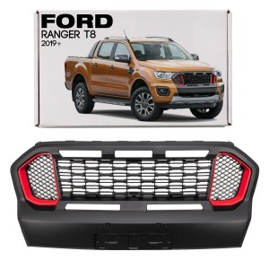 FORD RANGER T8 2019+ TUNINGOWY GRILL STYLIZACJA NA FORD RANGER THUNDER