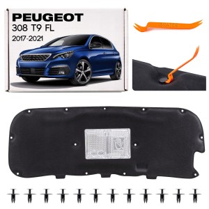 PEUGEOT 308 II T9 FL 2017-2021 WYGŁUSZENIE MASKI 9818410380