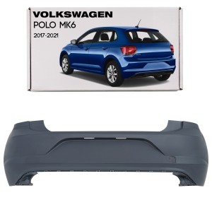 VOLKSWAGEN POLO MK6 VI 2017-2021 PRZED FACELIFTINGIEM ZDERZAK TYLNY 2G6807421A