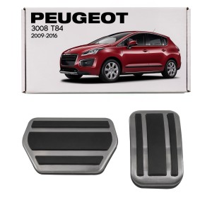 PEUGEOT 3008 I T84 2009-2016 AUTOMAT NAKŁADKI NA PEDAŁY NAKŁADANE