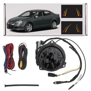 VW JETTA V 2005-2010 KAMERA COFANIA W KLAMKĘ KLAPY TYLNEJ FULL HD DYNAMICZNE LINIE ZNACZEK  5G0827469F