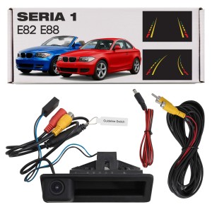BMW SERIA 1 E82 E88 2007-2011 KAMERA COFANIA DYNAMICZNE LINIE KLAMKA KLAPY TYLNEJ