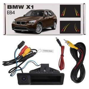 BMW X1 E84 2009-2015 KAMERA COFANIA DYNAMICZNE LINIE KLAMKA KLAPY TYLNEJ