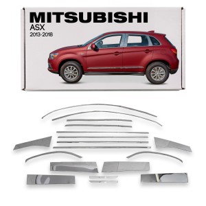 MITSUBISHI ASX 2013-2018 LISTWY SZYB POLEROWANA STAL