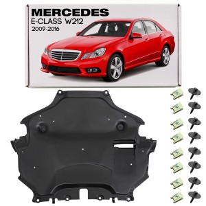 MERCEDES E-CLASS W212 2009-2016 OSŁONA PODWOZIA PŁYTA POD SILNIK Z KOMPLETEM ŚRUB A2125202523