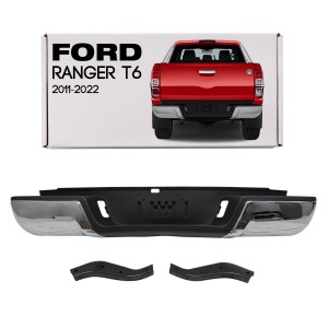 FORD RANGER T6 2011-2022 ZDERZAK TYLNY CHROM