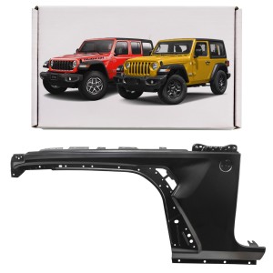 JEEP WRANGLER JL 2018+ BŁOTNIK PRZEDNI LEWY ALUMINIOWY 68281947AB