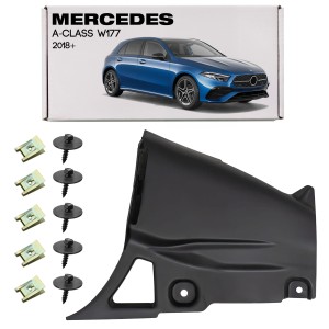 MERCEDES A-CLASS W177 2018+ OSŁONA DOLNA NADKOLE PRZEDNIE PRAWE Z KOMPLETEM ŚRUB A1776901803