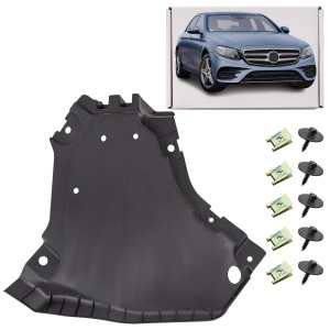 MERCEDES E-CLASS W213 2016-2020 PRZED FACELIFTINGIEM OSŁONA DOLNA PRZEDNIEGO ZDERZAKA PRAWA Z KOMPLETEM ŚRUB A2135200700