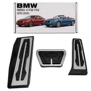 BMW SERIA 4 F32 F33 2013-2020 NAKŁADKI NA PEDAŁY NAKŁADANE AUTOMAT