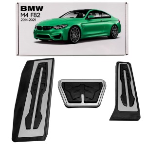 BMW M4 F82 2014-2021 NAKŁADKI NA PEDAŁY NAKŁADANE AUTOMAT