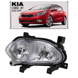 KIA CEED II JD 2012-2015 PRZED LIFTINGIEM LAMPA PRZECIWMGIELNA PRZEDNIA LEWA 92201A2100