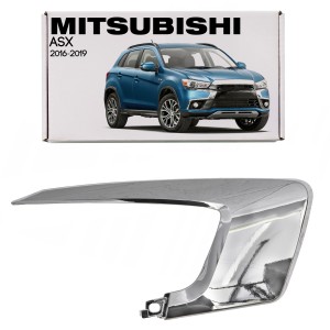 MITSUBISHI ASX 2016-2019 PO DRUGIM LIFTINGU CHROMOWANA GÓRNA LISTWA PRZEDNIEGO ZDERZAKA PRAWA 6407A170