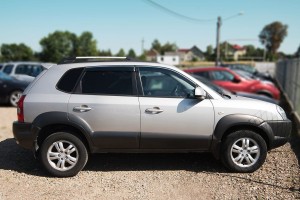 HYUNDAI TUCSON I 2004-2010 OWIEWKI SZYB BOCZNYCH