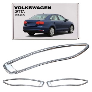 VOLKSWAGEN JETTA 2011-2015 WYPRZEDAŻ NAKŁADKI NA LAMPY PRZECIWMGIELNE TYLNE