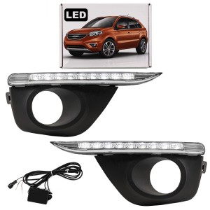 RENAULT KOLEOS I HY 2011-2016 PO FACELIFTINGU ŚWIATŁA DO JAZDY DZIENNEJ LED DRL 18W