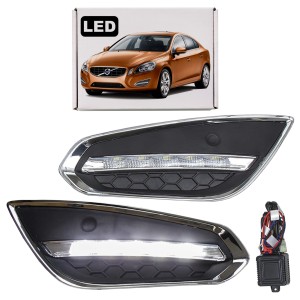 VOLVO S60 II 2010-2013 ŚWIATŁA DO JAZDY DZIENNEJ LED DRL 10W