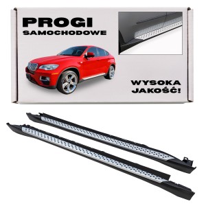 BMW X6 E71/E72 2007-2014 STOPNIE BOCZNE PROGI SAMOCHODOWE