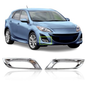MAZDA 3 II BL 2008-2010 NAKŁADKI NA PRZEDNIE LAMPY PRZECIWMGIELNE WYPRZEDAŻ