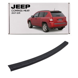 JEEP COMPASS I MK49 2007-2011 PRZED LIFTINGIEM OCHRONNA LISTWA ZDERZAKA TYLNEGO ABS 5116331AA