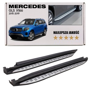 MERCEDES GLS X166 2015-2019 STOPNIE BOCZNE PROGI SAMOCHODOWE