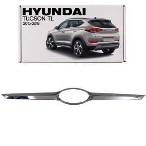 HYUNDAI TUCSON III TL 2015-2018 PRZED LIFTINGIEM LISTWA KLAPY TYŁ WOKÓŁ ZNACZKA