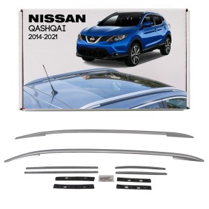 NISSAN QASHQAI II J11 2014-2021 RELINGI DACHOWE WZÓR OEM 73821-9TB0A